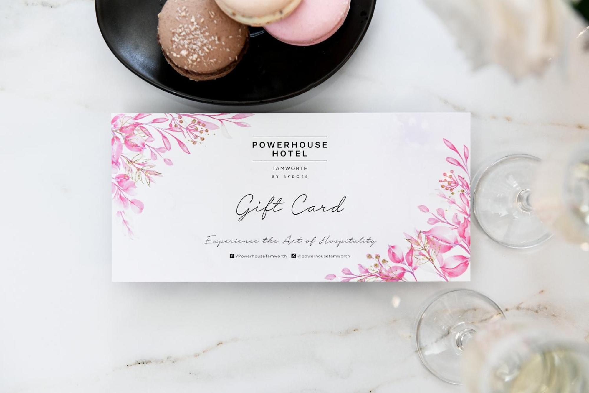 Powerhouse Hotel Tamworth By Rydges Exteriér fotografie A gift card